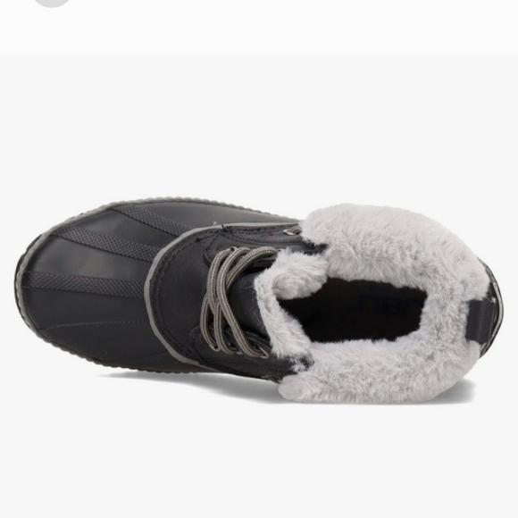 JSPORT Boots Woman's Waterproof Duck Faux-fur All-weather Shoes … - Picture 9 of 12